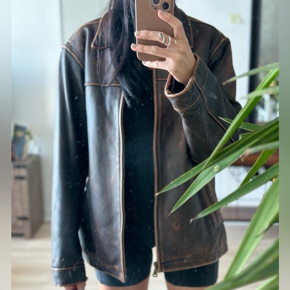 SONOMA | LETHER JACKET | M - Picture 8 of 17